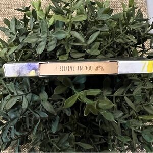 Leather Bracelet, “I Believe in You”, NWT